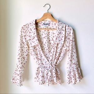 ✨ SOLD ✨ Rouje Yves Wrap Blouse